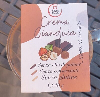 Crema gianduia front packaging