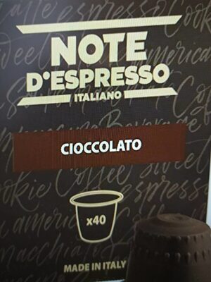 Cioccolato front packaging