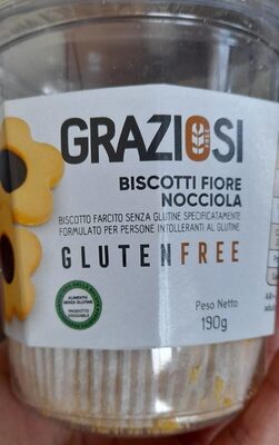Biscotti fiore nocciola