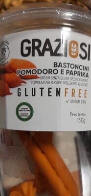 Bastoncini pomodoro e paprika (gluten free)