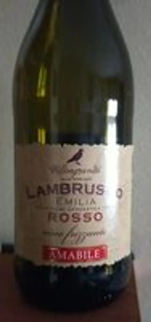 Lambrusco Emilia "rosso" amabile, (alba)