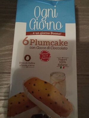 Plumcake con gocce di cioccolato