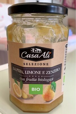 La pera, limone e zenzero