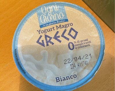 Yogurt magro greco