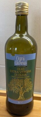 Olio extra vergine di oliva front packaging