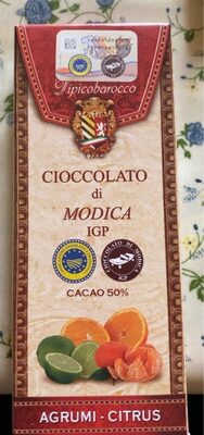 Cioccolato di Modica front packaging