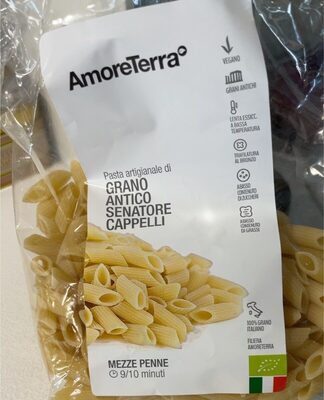 Mezze penne grano antico senatore cappelli front packaging