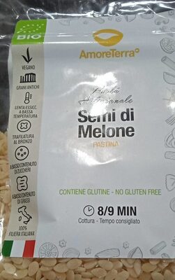 Pasta di semola di grano duro - semi di melone front packaging