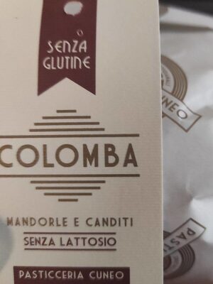 Colomba con glassa alle nocciole front packaging