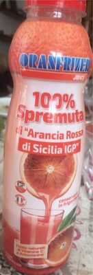 Spremuta di arancia rossa di sicilia igp