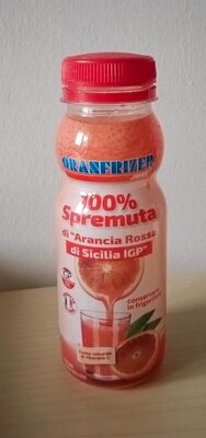 100 Spremuta di Arancia Rossa di Sicilia IGP front packaging