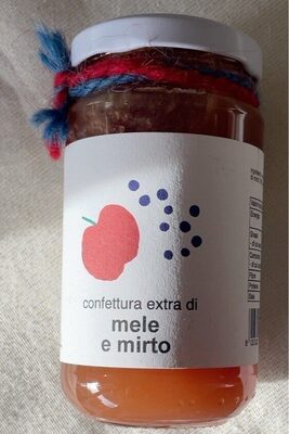 Confettura mele e mirto