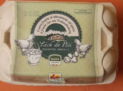 Uova di allevamento all'aperto