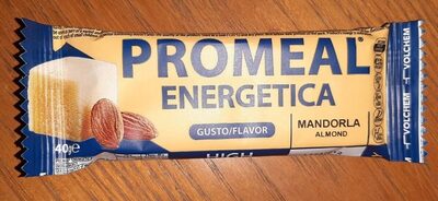 High energy bar front packaging