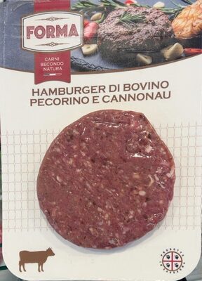 Hamburger di bovino pecorino e cannonau