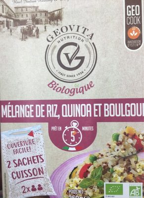 Mélange de riz, quinoa & boulgour