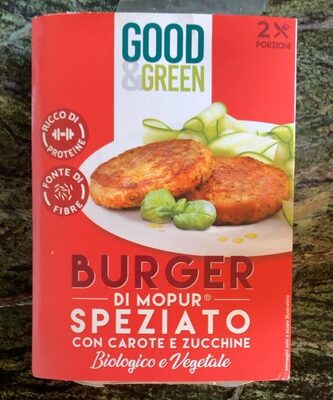 Burger mopur speziato
