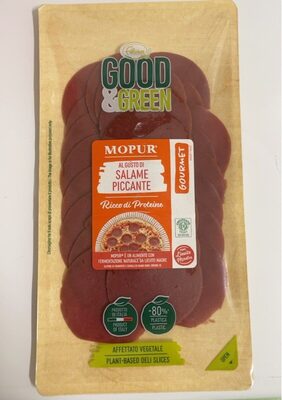 Salame piccante front packaging