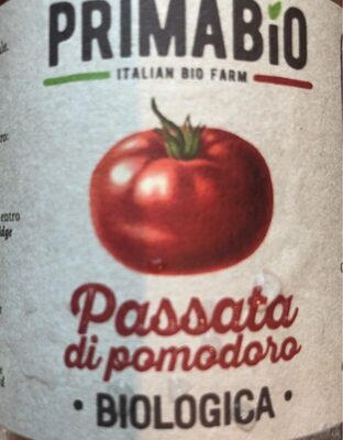 Passata di pomodoro front packaging