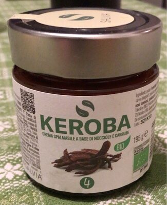 Crema spalmabile a base di nocciole e carrube