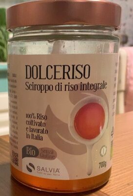 Dolceriso sciroppo di riso integrale