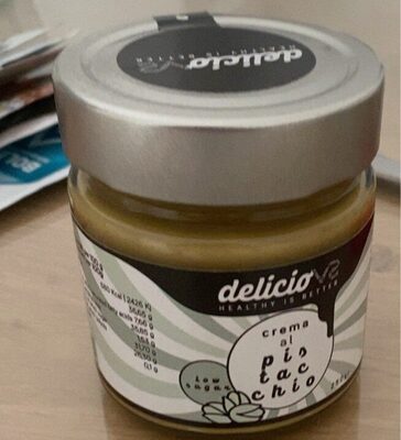 Crema al pistacchio front packaging