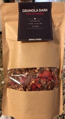 Granola dark frutti rossi