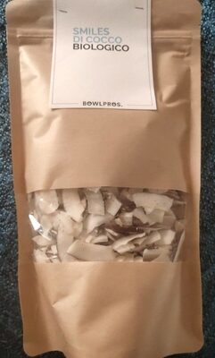 Smiles di Cocco biologico front packaging