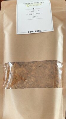 Granola mele cannella e noci pecan front packaging
