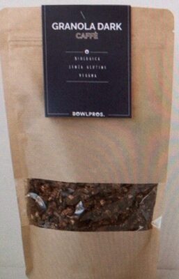 Granola dark caffè front packaging