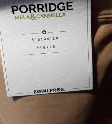 Porrige front packaging