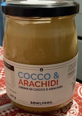Cocco e arachidi front packaging
