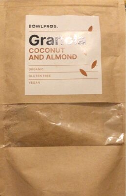 Granola ciconut and almond