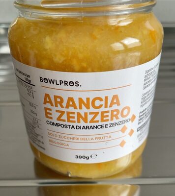 Composta di arance e zenzero