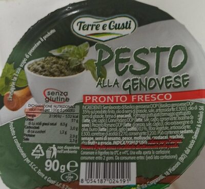 pesto alla genovese front packaging