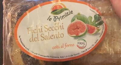 Fichi secchi del salento front packaging