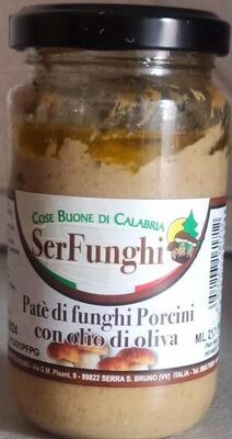 Patè di funghi porcini con olio di oliva
