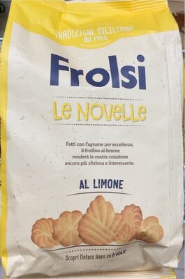 Le novelle al limone front packaging