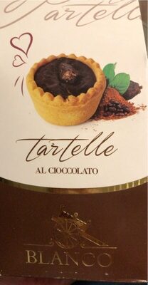 Tartelette al cioccolato front packaging