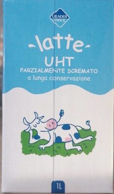 Latte Parzialmente Scremato a lunga conservazione front packaging