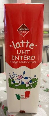 Latte intero front packaging