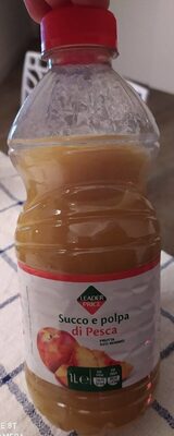 Succo  e polpa  di pesca