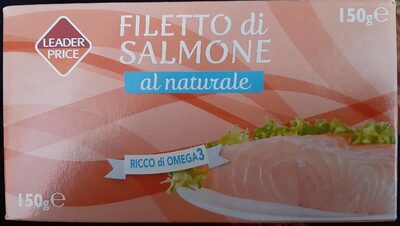 Filetto di salmone al naturale