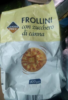 Frollini con zuchero di canna