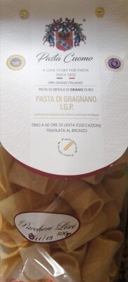 Pasta di semola di Gragnano front packaging