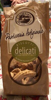 Biscotti delicati senza latte e uova