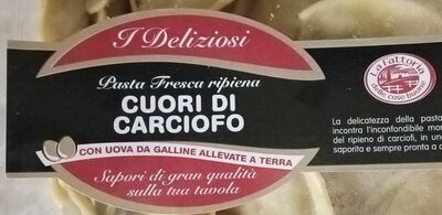 Ravioli Cuori di carciofo front packaging