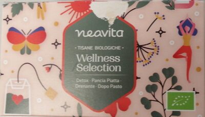 Wellness Selection tisane biologiche front packaging