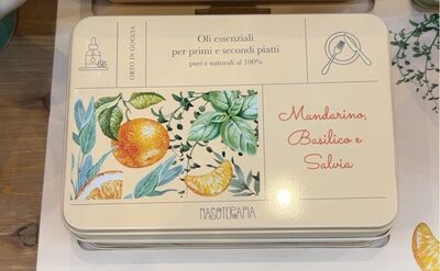 Oli essenziali in cucina front packaging
