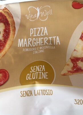 Pizza margherita front packaging